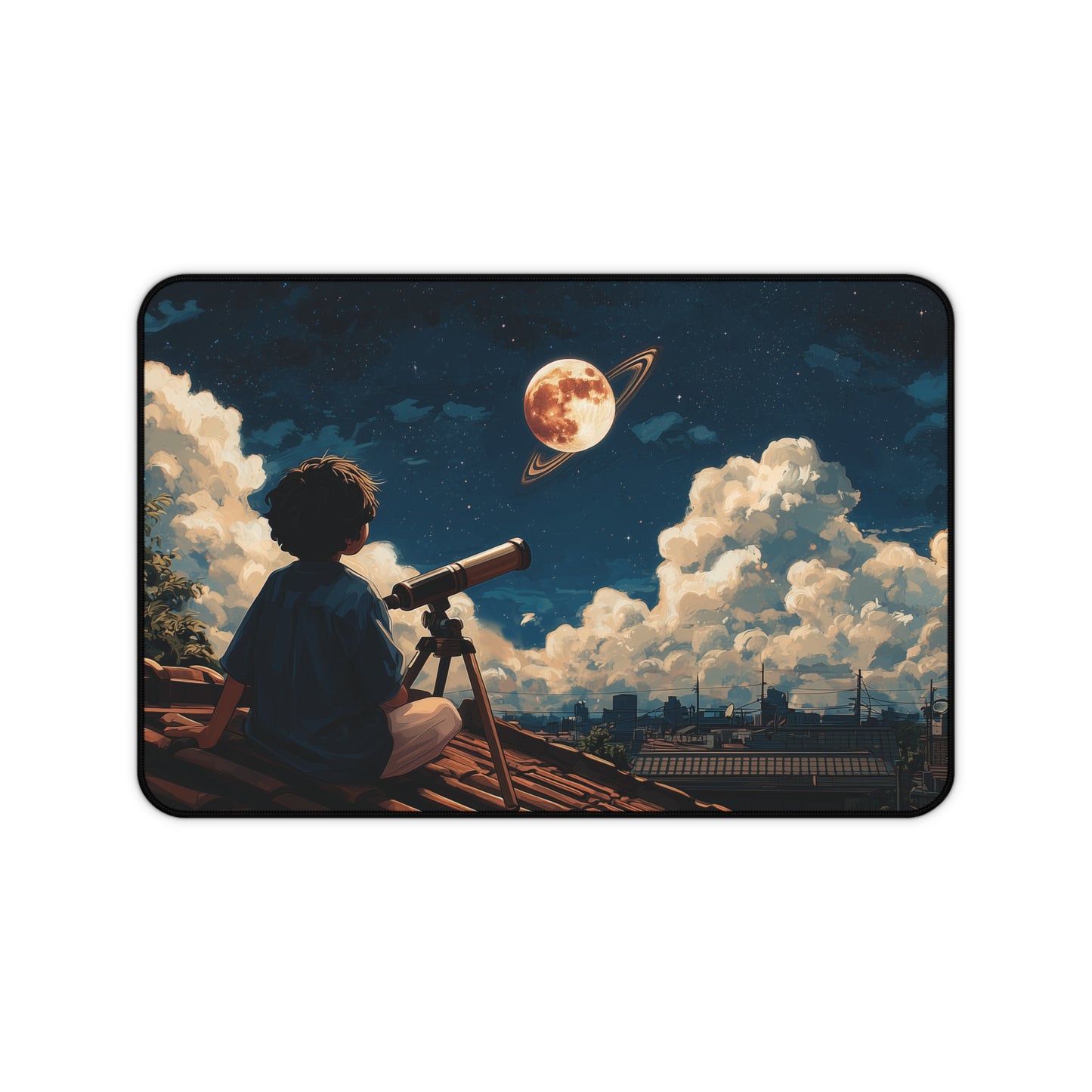 Astronomy Desk Pad: Large Anime Style Mouse Pad
