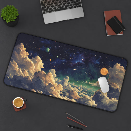 Anime Galaxy Clouds Mouse Pad XXL