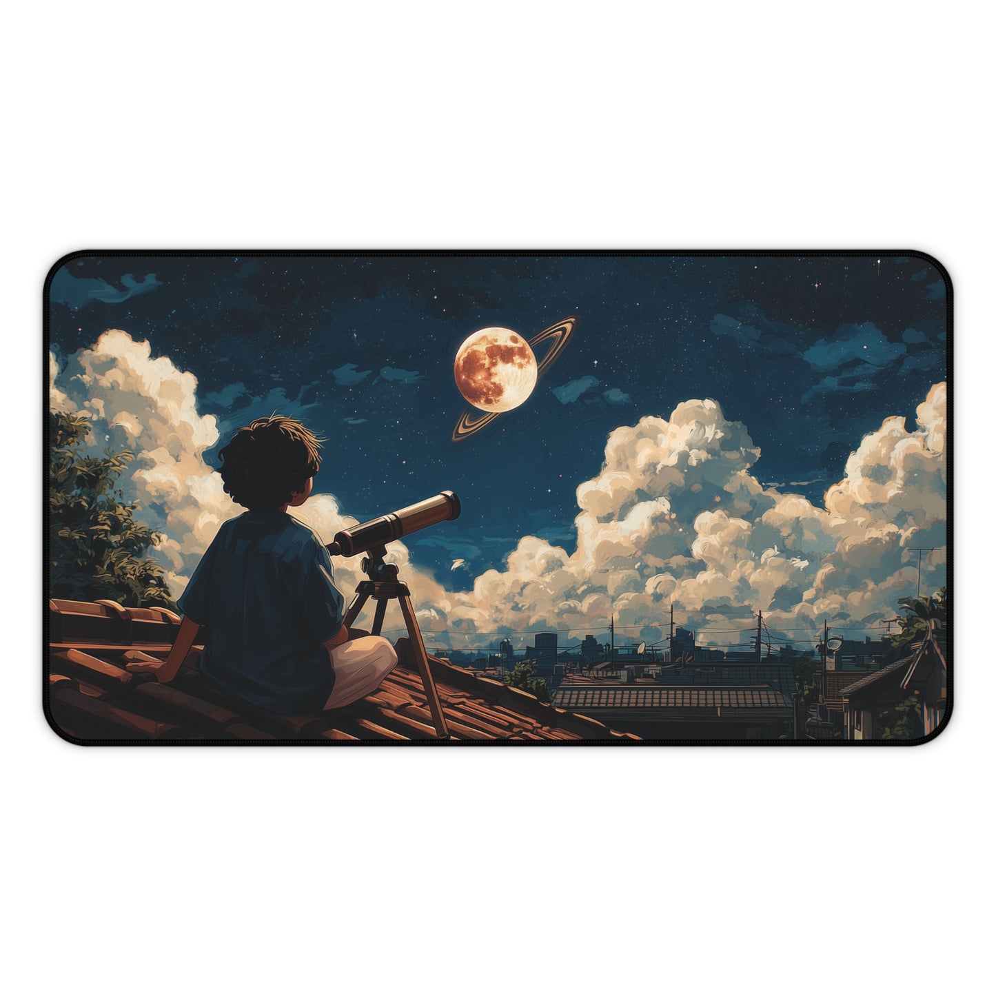 Astronomy Desk Pad: Large Anime Style Mouse Pad