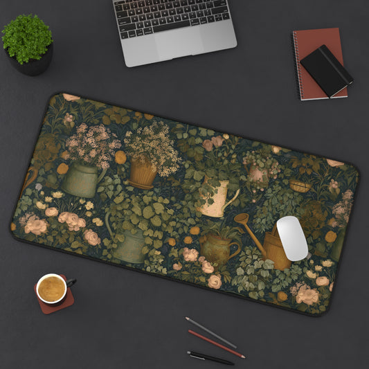 Botanical Keyboard Mat: Floral Cottagecore Desk Mat