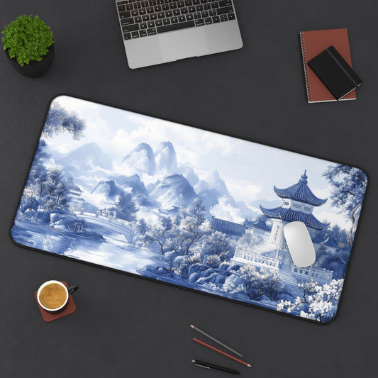 Chinoiserie Style Landscape Desk Pad