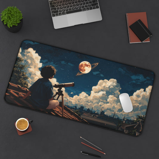 Astronomy Desk Pad: Large Anime Style Mouse Pad