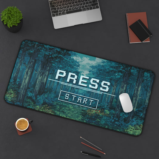 Pixel Art Desk Pad: Retro Aesthetic Gaming Mat