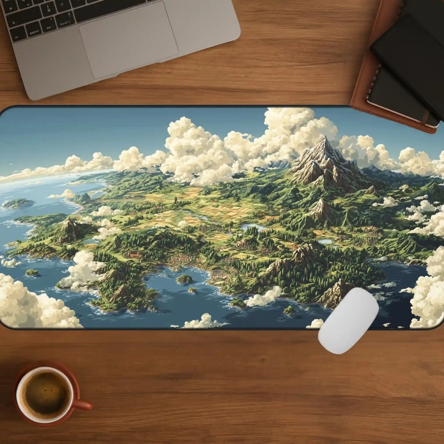 Pixel Art Mouse Pads & Desk Mats