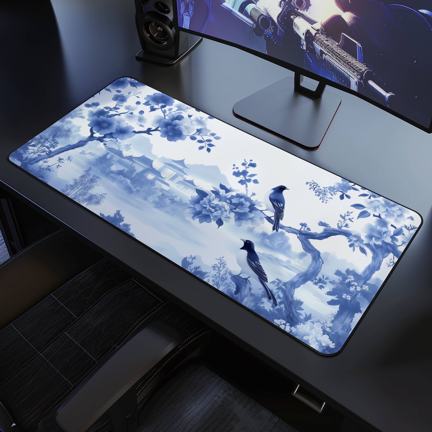 Chinoiserie Mouse Pads & Desk Mats