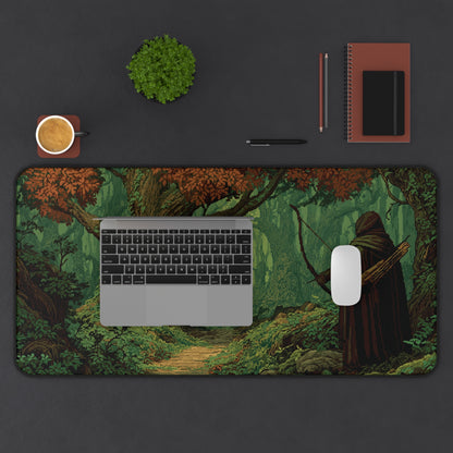 Pixel Art Desk Pad: Mystic Ranger Gaming Mat