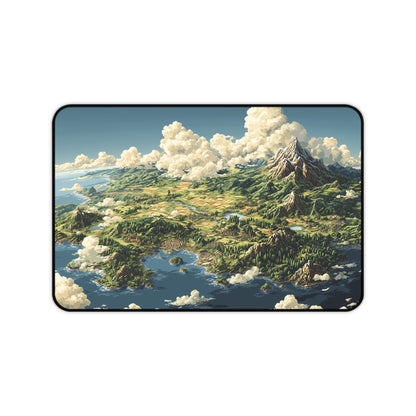 RPG Map Gaming Mouse Pad: Pixel Art Style