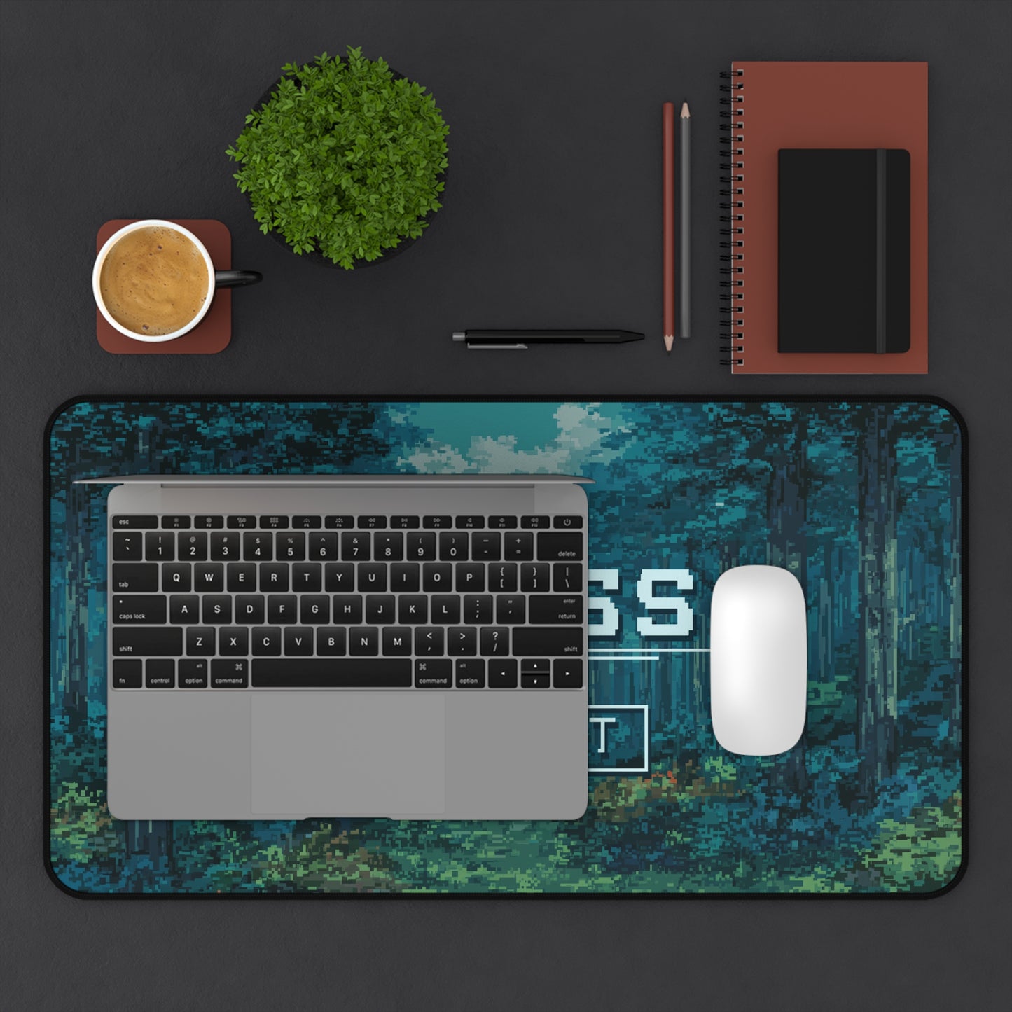 Pixel Art Desk Pad: Retro Aesthetic Gaming Mat