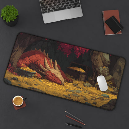 Pixel Art Fantasy Dragon Desk Pad XXL