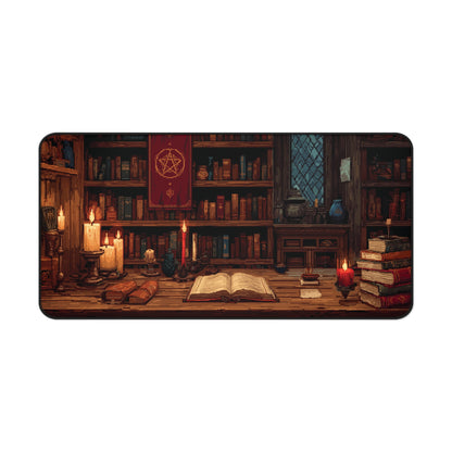 Arcane Library Pixel Art Desk Mat XXL