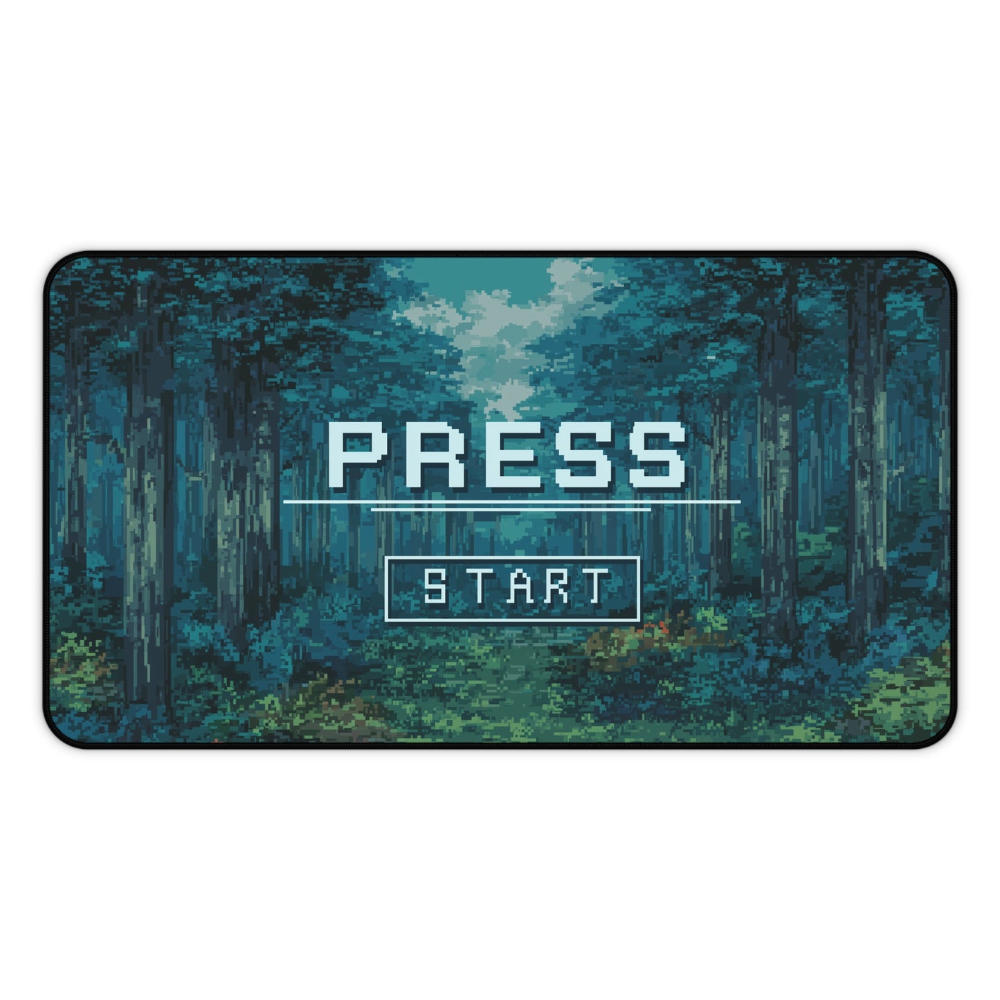 Pixel Art Desk Pad: Retro Aesthetic Gaming Mat