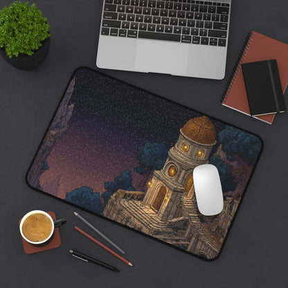 Magical Tower Mouse Pad XXL Pixel Art Aesthetic