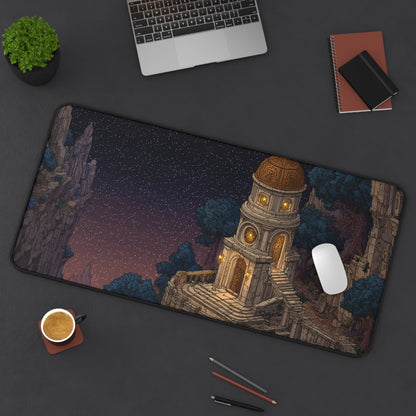 Magical Tower Mouse Pad XXL Pixel Art Aesthetic