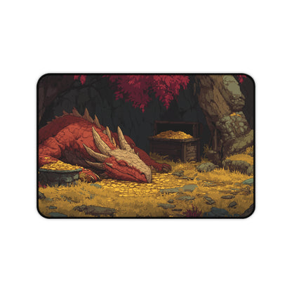 Pixel Art Fantasy Dragon Desk Pad XXL