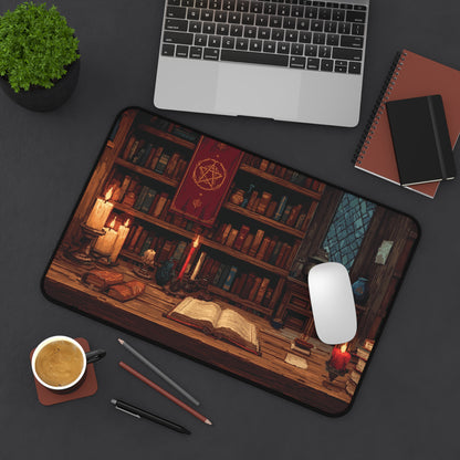 Arcane Library Pixel Art Desk Mat XXL