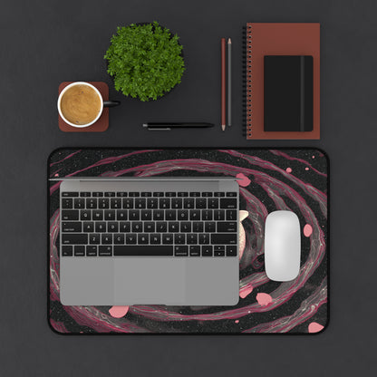 Koi Desk Mat: Ying Yang Japanese Large Gaming Mouse Pad