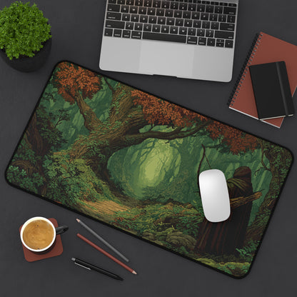 Pixel Art Desk Pad: Mystic Ranger Gaming Mat
