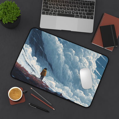Pixel Art Desk Mat: Cloudscape Mouse Pad XXL