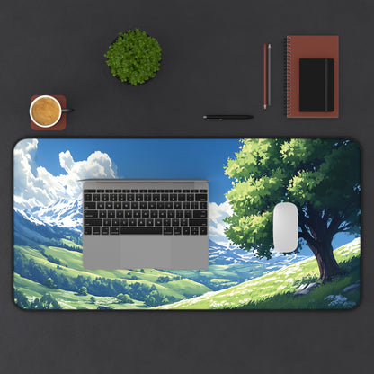 Serene Anime Landscape Desk Mat