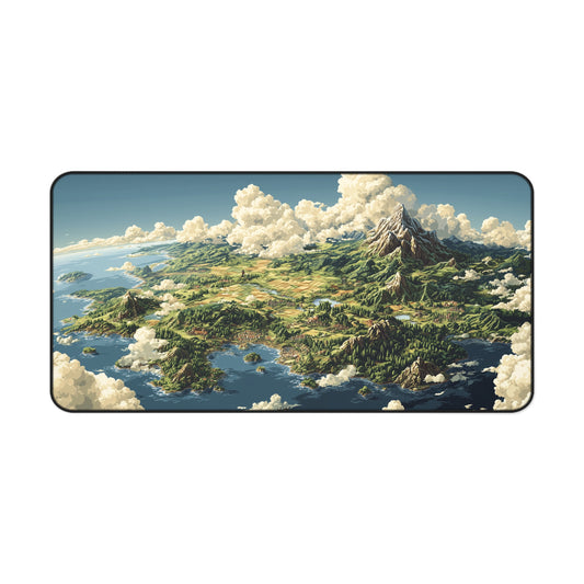 RPG Map Gaming Mouse Pad: Pixel Art Style
