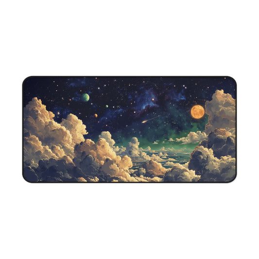 Anime Galaxy Clouds Mouse Pad XXL