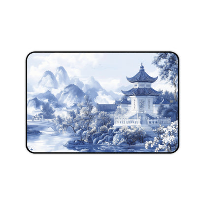 Chinoiserie Style Landscape Desk Pad