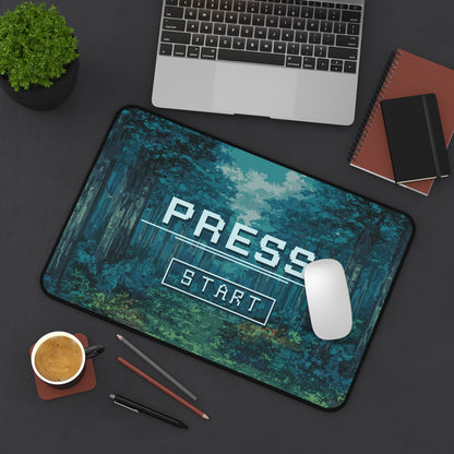 Pixel Art Desk Pad: Retro Aesthetic Gaming Mat