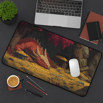Pixel Art Fantasy Dragon Desk Pad XXL