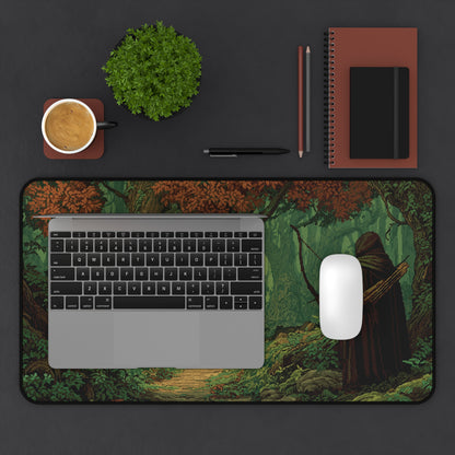 Pixel Art Desk Pad: Mystic Ranger Gaming Mat
