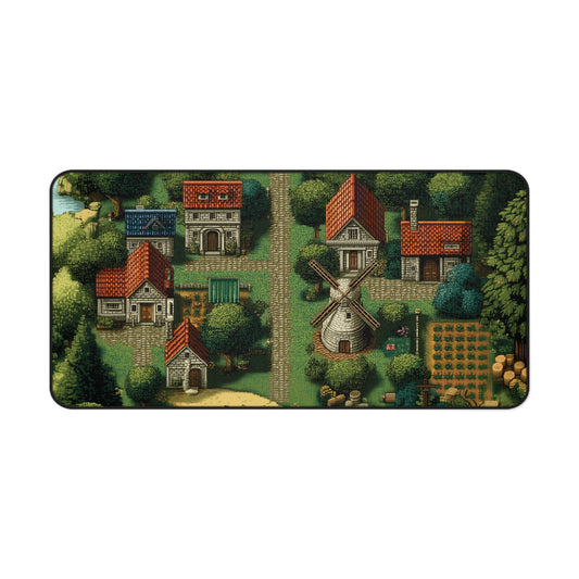 Farm Gaming Mouse Pad Pixel Art Aesthetic