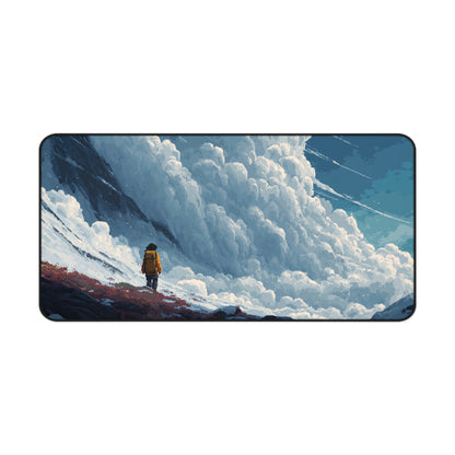 Pixel Art Desk Mat: Cloudscape Mouse Pad XXL