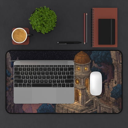 Magical Tower Mouse Pad XXL Pixel Art Aesthetic