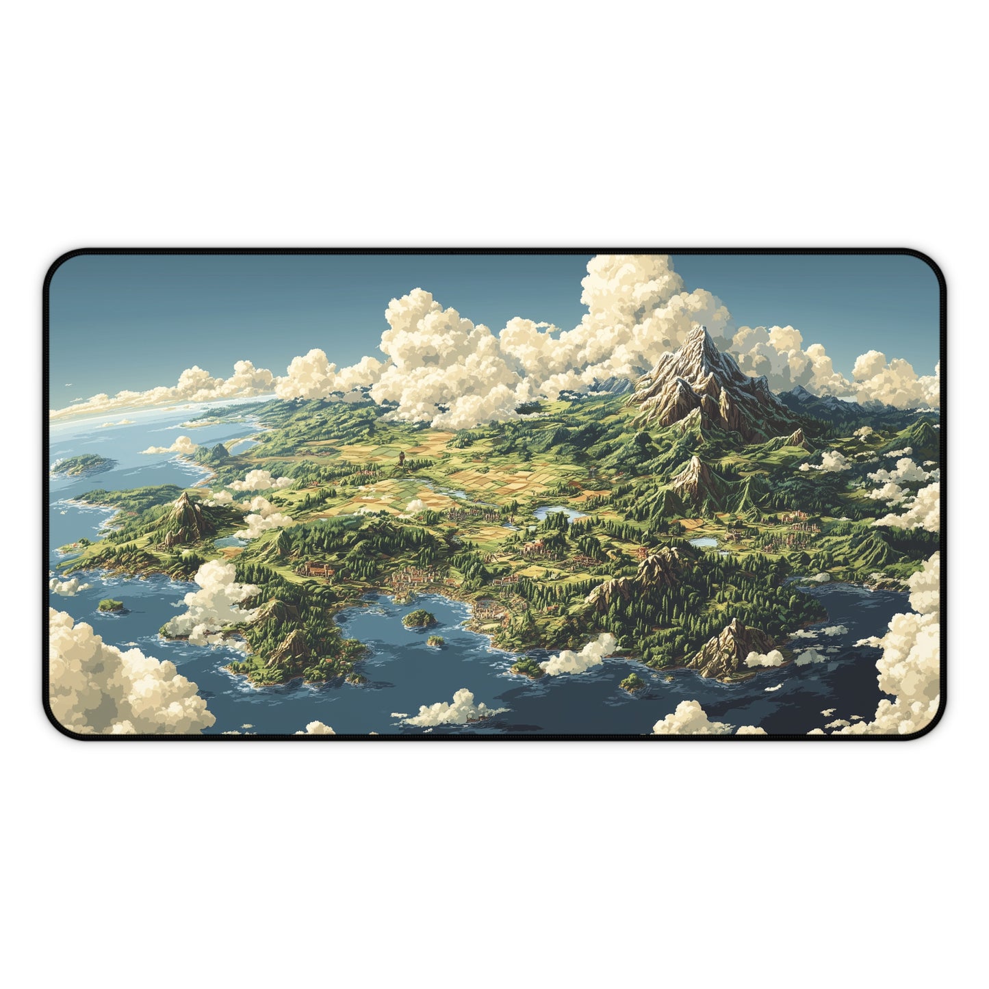 RPG Map Gaming Mouse Pad: Pixel Art Style