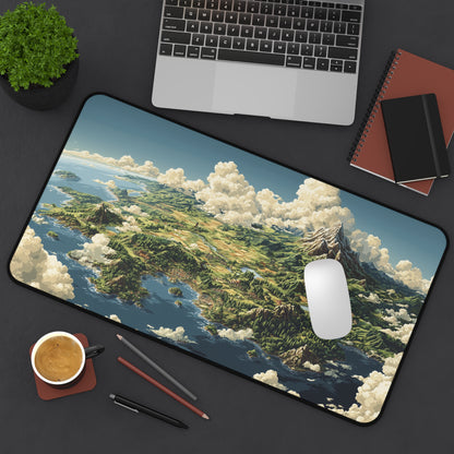 RPG Map Gaming Mouse Pad: Pixel Art Style