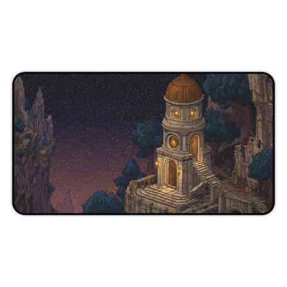 Magical Tower Mouse Pad XXL Pixel Art Aesthetic