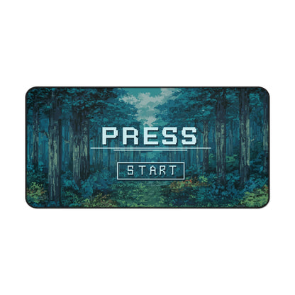 Pixel Art Desk Pad: Retro Aesthetic Gaming Mat