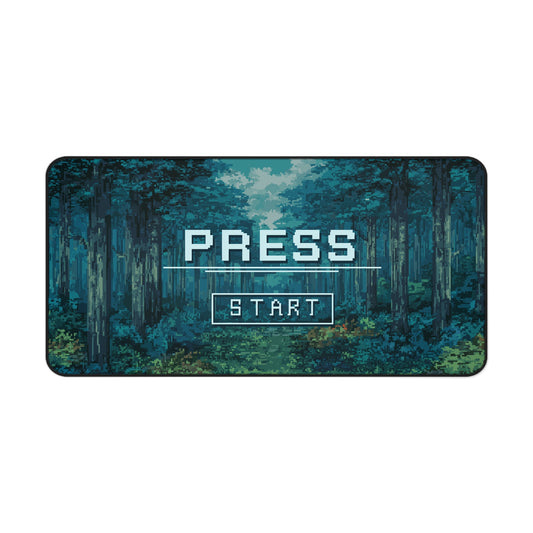 Pixel Art Desk Pad: Retro Aesthetic Gaming Mat