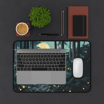 Anime Fantasy Forest Desk Mat, Large Gaming Mouse Pad